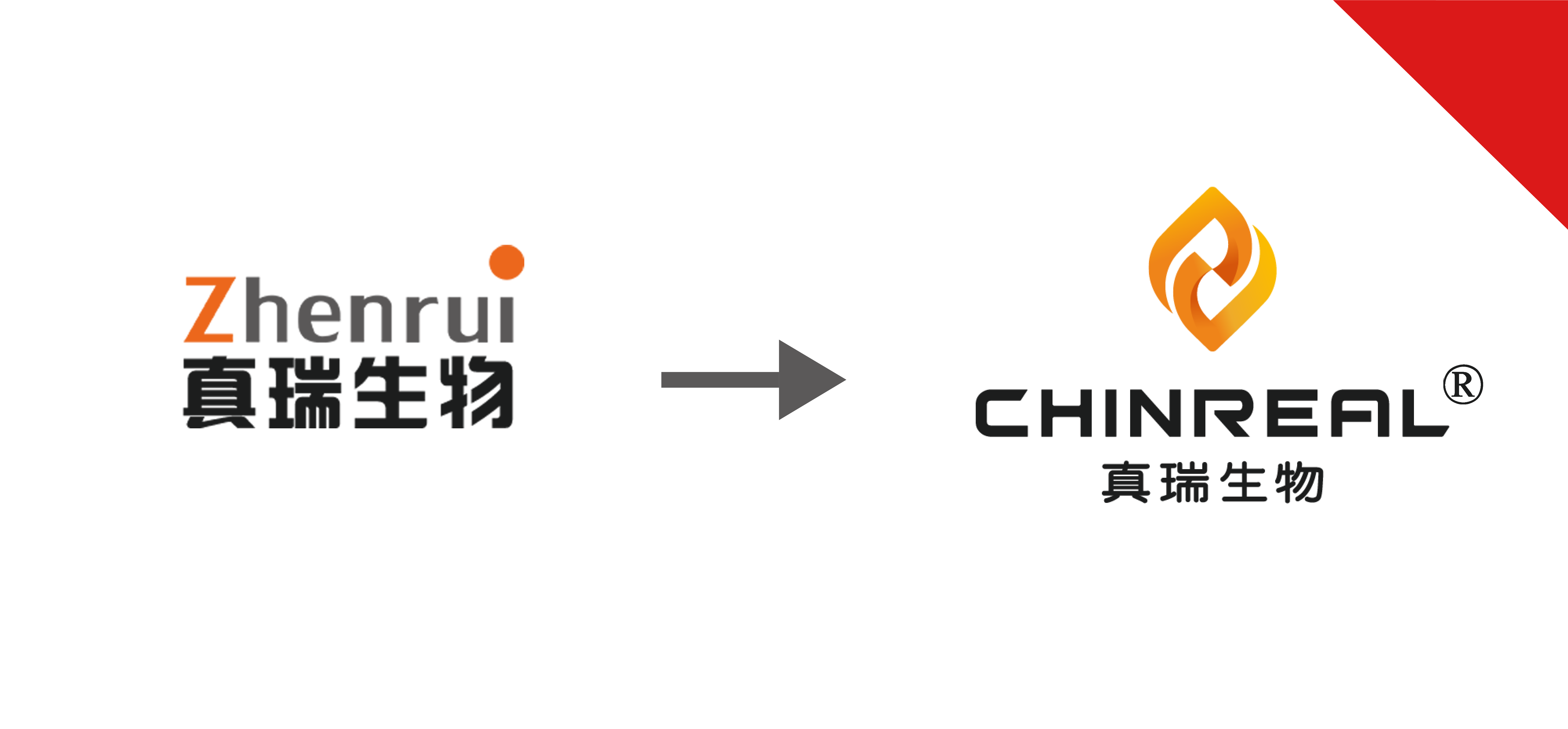 關(guān)于真瑞生物LOGO變更、產(chǎn)品包裝升級的通知